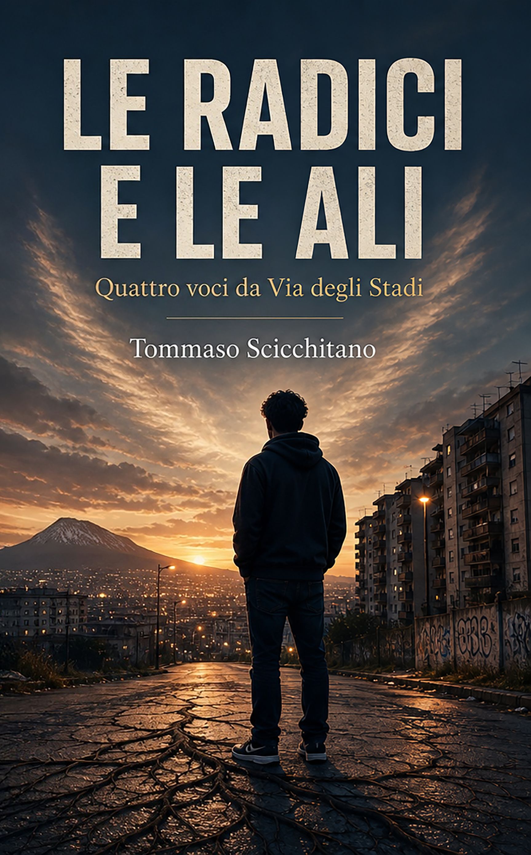 Copertina del romanzo Le Radici e le Ali di Tommaso Scicchitano