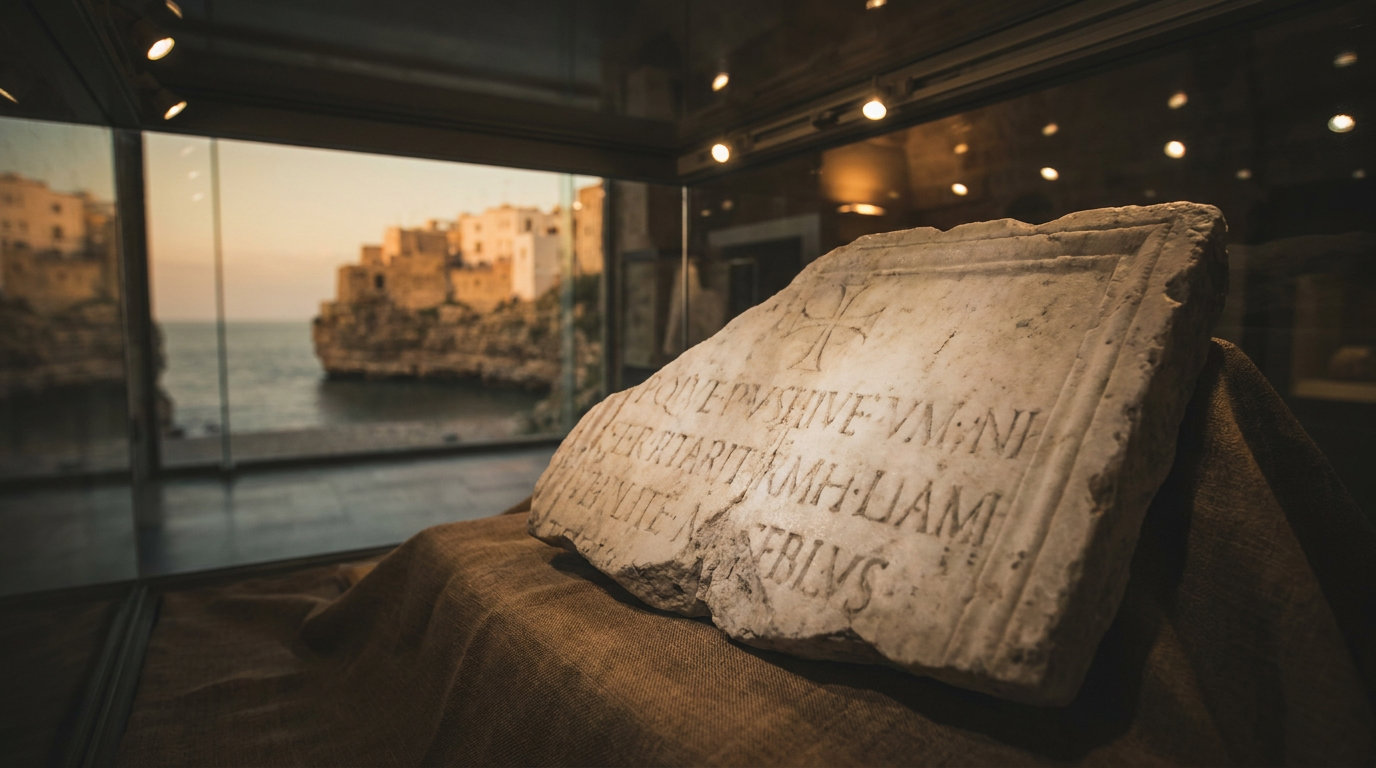Antica epigrafe cristiana di Leta presbitera, Tropea, V secolo